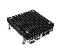 Versione di sviluppo Micro Firewall Appliance NO RAM DDR4 NO SSD M.2 NVMe, 2x2.5G LAN Low Power, Fanless Mini PC J6412 (4C/4T), DIY Desktop Computer Soft Router, M.2 WiFi Slot WiFi6, 2* HDMI1.4 USB3.0