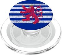 VERSIONE ENSIGN CON BANDIERA DEL LUSSEMBURGO LEONE ROSSO PopSockets PopGrip per MagSafe
