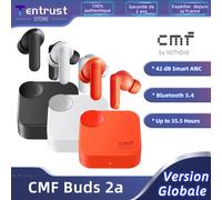 Versione globale CMF Buds 2a Driver da 12,4 mm 42dB ANC 4HD Microfoni Fino a 31 ore di riproduzione IP54 Bluetooth 5.4