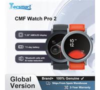 Versione Globale Cmf by Nothing Watch Pro 2, Display Amoled da 1,32", Chiamate Bluetooth con Riduzione del Rumore AI, Cmf Watch Pro 2