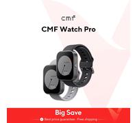 Versione globale CMF by nut Watch Pro 1.96 "AMOLED Bluetooth 5.3 chiamate BT con riduzione del rumore AI Smartwatch GPS CMF watch Pro Argento