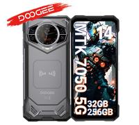Versione globale Doogee S200 5g Telefono robusto 12Gb 256Gb 6.72 "Display 100Mp Ai Fotocamera principale 10100Mah/33W Smartphone Android 14 Nfc 12Gb 256Gb Sliver