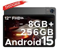 Versione globale DOOGEE T36 Tablet Android 15 8 + 256GB 12 ''FHD + 90Hz Display IPS Unisoc T620 Octa Black with Full Set