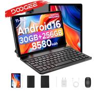 Versione globale DOOGEE U11 Pro Tablet Android 15 30GB(6+24) 256GB 11" Display HD 90Hz Batteria 8580mAh Unisoc T7200 Widevine L1