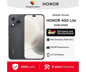 Versione globale HONOR 400 Lite smartphone 5g android 15 MediaTek Dimensity 7025-Ultra 108MP Fotocamera 6,7 pollici Display AMOLED