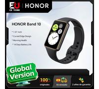 Versione globale Honor Band 10 Smart Band Design con bordo curvo Salute mattutina Schermo AMOLED da 1,57 pollici Resistenza all'acqua 5ATM Bluetooth5.3