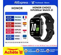Honor Choice Watch 2i Smartwatch 1.85" Amoled SpO2 Ritmo Cardíaco Android/iOS Blanco