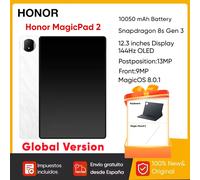 Honor Magicpad 2 Versione Globale Tablet 12.3 '' 3K Oled 144Hz Display Snapdragon 8S Gen 3 10050Mah Batteria Magicos 8.0 White 12+256g