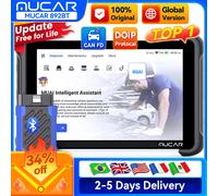 Versione globale MUCAR 892BT obd2 Strumento diagnostico Scanner OBD2 Tutti i sistemi CAN FD/DOIP 34 Reset Codifica ECU Aggiornamento gratuito a vita MUCAR 892BT