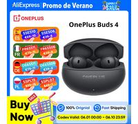 Auricolari OnePlus Buds 4 con doppio DAC, doppio diaframma, ANC adattivo e audio 3D