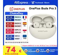 Versione globale OnePlus Buds Pro 3 cuffie blootooth cancellazione del rumore fino a 50 dB Audio spaziale con tracciamento della testa Audio ad alta risoluzione