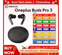 Versione globale Oneplus Buds Pro 3 TWS Auricolare Bluetooth 50dB Cancellazione attiva del rumore Durata della batteria 43 ore Bluetooth 5.4 IP55 AAC SBC