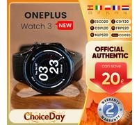 Versione globale OnePlus Watch 3 Smartwatch Display LTPO AMOLED da 1,50 pollici Processore Black