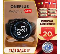 Versione globale OnePlus Watch 3 Smartwatch Display LTPO AMOLED da 1,50 pollici Processore Black
