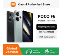Versione globale POCO F6 5G NFC Snapdragon ® Smartphone batterario 8s Gen 3 120Hz 90W con ricarica turbo 5000mAh