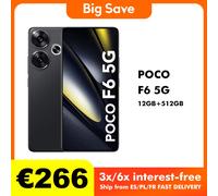 Versione globale POCO F6 5G Smartphone NFC Snapdragon®8s Gen 3 120Hz 90W Turbo ricarica 5000mAh Battary