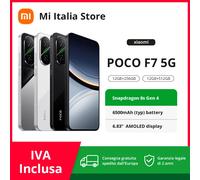 Xiaomi POCO F7 - Smartphone da 12 + 256 GB, fotocamera Sony da 50 MP con OIS, schermo AMOLED da 6,83" 1,5 K a 120 Hz, Snapdragon 8s Gen 4, Hypercharge 90 W, caricatore non incluso, bianco (versione ES