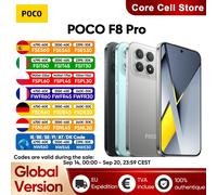 Versione Globale POCO F8 Pro 5G Smartphone Snapdragon ® 8 Elite Display AMOLED da 6,59' per la Cura degli Occhi, Ricarica HyperCharge 100W, 6210mAh, IP68, NFC