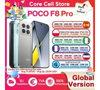 Versione Globale POCO F8 Pro 5G Smartphone Snapdragon ® 8 Elite Display AMOLED da 6,59' per la Cura degli Occhi, Ricarica HyperCharge 100W, 6210mAh, IP68, NFC