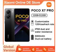 Versione globale POCO X7 Pro 5G Smartphone Dimensity 8400-Ultra 90W HyperCharge 6000mAh Batteria 50MP Fotocamera NFC IP68 1.5K 120Hz