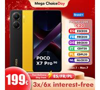 Versione globale POCO X7 Pro 5G Smartphone Dimensity 8400-Ultra 90W HyperCharge 6000mAh Batteria 50MP Fotocamera NFC IP68 1.5K 120Hz