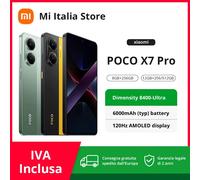 Versione globale POCO X7 Pro Smartphone 5G 256GB / 512GB Dimensity 8400-Ultra 90W Carica 6000mAh batteria IP68 NFC 5G Xiaomi