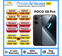 Versione Globale POCO X8 Pro con Processore Dimensity 8500-Ultra, Display 6.59" 1.5K 120Hz, Batteria 6500mAh (typ), Ricarica Rapida 100W HyperCharge