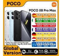Versione Globale POCO X8 Pro Max 5G Smartphone MediaTek Dimensity 9500s Display AMOLED Ultra-luminoso da 6,83" 1.5K 120Hz 8500mAh NFC