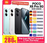 Versione Globale POCO X8 Pro Telefoni Cellulari 100W HyperCharge 27W Ricarica Inversa Schermo Immersivo da 6,59'' Smartphone ad Alta Risoluzione 50MP