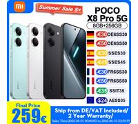 Versione Globale POCO X8 Pro Telefoni Cellulari con HyperCharge 100W, Ricarica Inversa 27W, Display Immersivo 6.59'', Smartphone con Fotocamera ad Alta Risoluzione 50MP
