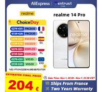 Versione globale realme 14 Pro 5G Smartphone 50MP Sony IMX882 OIS Camera Dimensity 7300 Energy 120Hz Display curvo IP69