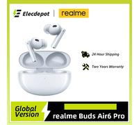 Versione globale realme Buds Air6 Pro auricolare Wireless 50dB cancellazione attiva del rumore fino a 40 ore di durata della batteria cuffie
