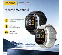Versione Globale realme Watch 5 Smartwatch con Bussola e GPS Indipendente con 5 GNSS, Display AMOLED da 1,97 pollici, Fino a 14 giorni di autonomia super prolungata