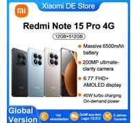 Redmi Note 15 Pro 12+512 Black (No power adapter included)