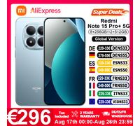 XIAOMI Redmi Note 15 Pro+ 5G 8+256, 256 GB, Glacier Blue