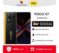 Versione globale Smartphone POCO X7 5G MediaTek Dimensity 7300-Ultra IP68 Batteria da 5110 mAh Display da 50 MP 1,5K 120 Hz Cellulare Xiaomi