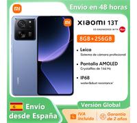 Versione globale Xiaomi 13T 50 MP 8gb 256GB MTK dimensione 8200-Ultra ricarica 67 W IP68 supporto NFC con caricabatterie Black