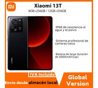 Versione globale Xiaomi 13T MTK Dimensity 8200-Ultra IP68 impermeabile 50MP fotocamera Leica 144Hz AMOLED Displa 67W ricarica rapida Global Version Black