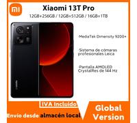 Versione globale Xiaomi 13T Pro 5G 50MP fotocamera Leica 144Hz 6.67 "AMOLED AMOLED 5000mAh 120W HyperCharge IP68 Global Version Black
