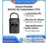 Versione globale Xiaomi Compressore d'aria elettrico portatile 2 Pro Mini compressore d'aria elettrico portatile Treasure 150PSI Multiutensile per auto