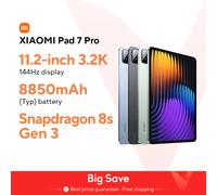 Xiaomi Pad 7 Pro 8GB/128GB 8GB/256GB 12GB/512GB tablet 50MP fotocamera posteriore Snapdragon 8S Gen 3 8850mAh batteria Blue