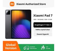 Versione globale Xiaomi Pad 7 Snapdragon 7 + Gen 3 Octa-core CPU Tablet 8850mAh 13MP fotocamera 11.2 Blue
