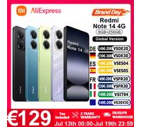 Xiaomi Redmi Note 14 16,9 cm (6.67") Dual SIM ibrida 4G USB tipo-C 8 GB 256 GB 5500 mAh Nero