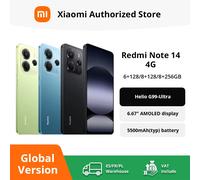 Versione globale Xiaomi Redmi Note 14 MediaTek Helio G99-Ultra 108MP AI Fotocamera 5500mAh 6,67" 120Hz Display AMOLED
