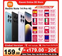 Xiaomi Smartphone Redmi Note 14 Pro 6,67" Double nano SIM 256 Go Noir minuit