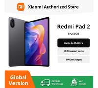 Xiaomi Redmi Pad 2, Tablet, WiFi 8 + 256 GB 11" 2,5 K Crystal-Clear Display Advanced Helio G100-Ultra Massive 9000 mAh, Versione WiFi (grigio