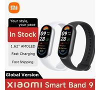 Versione globale Xiaomi Smart Band 9 Braccialetto intelligente Mi Band 9 Braccialetto intelligente Schermo AMOLED da 1,62 pollici Monitoraggio della salute Batteria da 21 giorni
