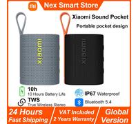Versione globale Xiaomi Sound Pocket, altoparlante wireless portatile, combo stereo TWS, durata della batteria 1000mAh 10 ore, IP67 Bluetooth 5.4