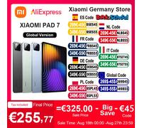 Versione Globel Xiaomi Pad 7 8850mAh Batteria 144Hz 11.2 '' Schermo Quad Altoparlanti Tablet 45W turbo ricarica Dolby Visione Verde