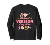 Versione in miniatura di My Mom Cute Floral Kids Funny Girl Boy Maglia a Manica